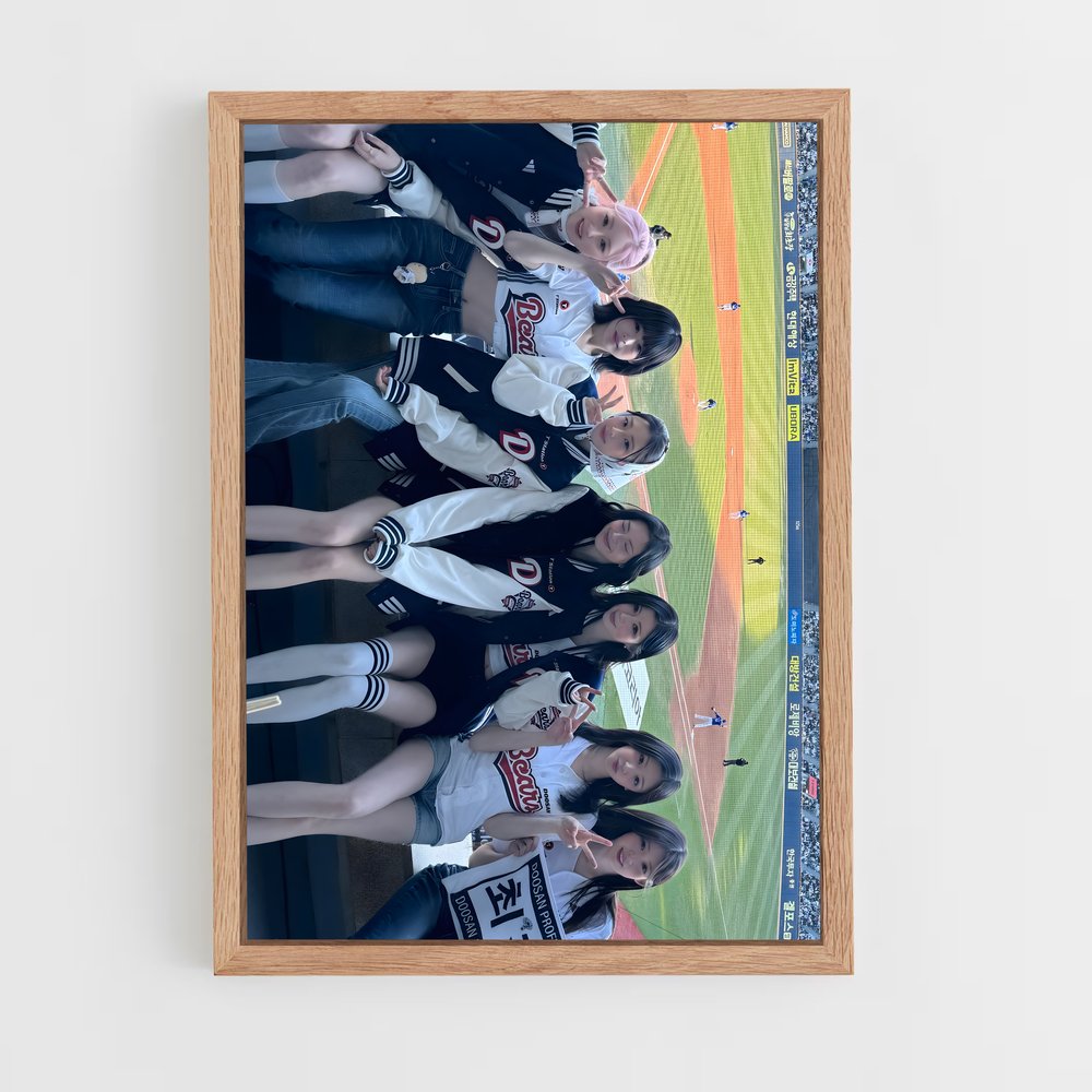 Poster Les Championnes du Diamant – affiche Baseball (vue 4)